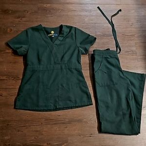 XXS Women's Scrub Set